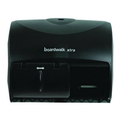 Xtra Twin-Roll Controlled Bath Tissue Dispenser, 11.13 x 7.38 x 8.88, Translucent Black