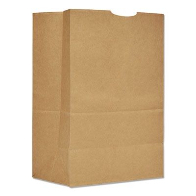 Grocery Paper Bags, 1/6 BBL Size, Extra Heavy-Duty, 75# Basis Weight, 12" x 7" x 17", Kraft, 400/Bundle