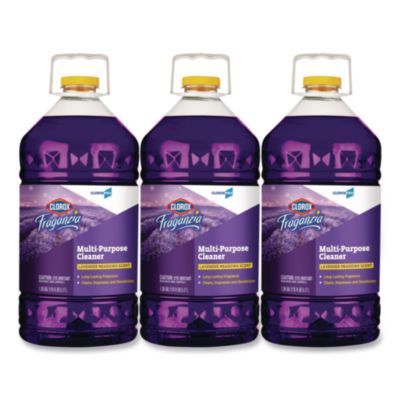 CloroxPro Fraganzia Multi-Purpose Cleaner, Lavender Meadows Scent, 175 oz Bottle, 3/Carton