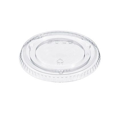 Non-Vented Cup Lids, Fits 9 oz to 22 oz Cold Cups, Plastic, Clear, 1,000/Carton