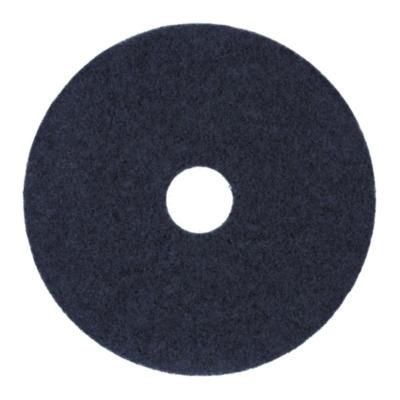 Stripping Floor Pads, 12" Diameter, Black, 5/carton