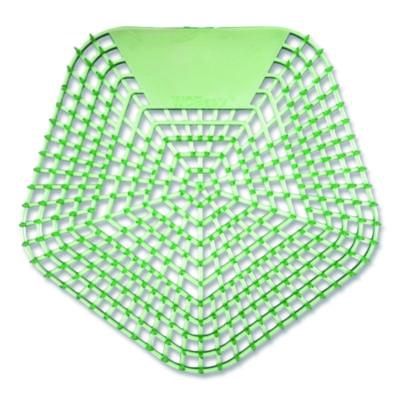 Anti-Splash Urinal Screen, Cucumber Twist Scent, Green, 0.11 oz, 10/Box