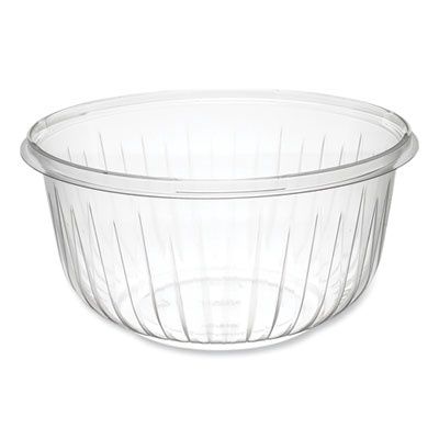 PresentaBowls Clear Bowls, 48 oz, Plastic, 63/Bag,  252/Carton