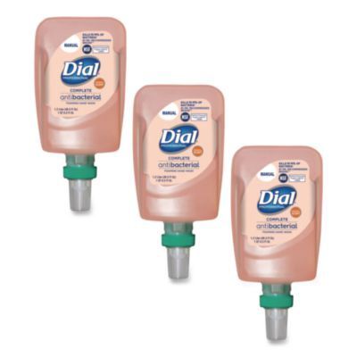 Antibacterial Foaming Hand Wash Refill for FIT Manual Dispenser, Original Scent, 1.2 L, 3/Carton