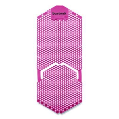 Vertical Urinal Screen, Spiced Apple Scent, Red, 5.22 oz, 6/Carton