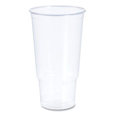 Conex ClearPro Plastic Cold Cups, 32 oz, Clear, 25/Bag, 20 Bags/Carton