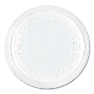 Conex Deli Container Lid, Clear, Plastic, 500/Carton