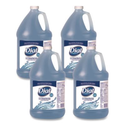 Antibacterial Liquid Hand Soap, Spring Water Scent, 1 gal, 4/Carton