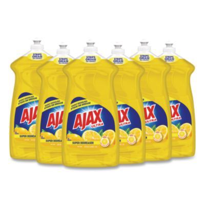 Dish Detergent, Lemon Scent, 52 Oz Bottle, 6/carton