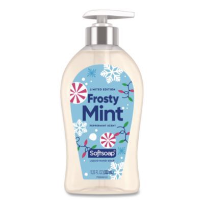 Limited Edition Frosty Mint Liquid Hand Soap, Peppermint Scent, 11 oz Pump Bottle