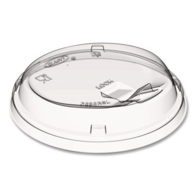 Prima Strawless Plastic Lids, Fits 12 oz to 26 oz Cold Cups, Clear, 100/Sleeve, 10 Sleeves/Carton