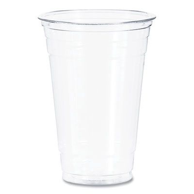Ultra Clear Cups, 20 oz, Plastic, 50/Bag, 12 Bags/Carton