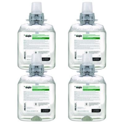 Green Certified Foam Hand Cleaner Refill, Unscented, 1,250 mL, 4/Carton