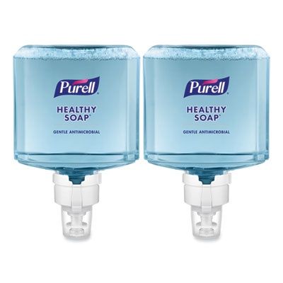 HEALTHY SOAP 0.5% BAK Antimicrobial Foam Refill, For ES8 Dispensers, Light Citrus Floral Scent, 1,200 mL, 2/Carton