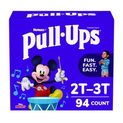 Pull-Ups Learning Designs Potty Training Pants for Boys, Size 2T-3T, 18 lbs to 34 lbs, 94/Carton