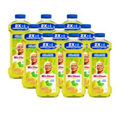 Multipurpose Cleaning Solution, Lemon Scent, 23 oz Bottle, 9/Carton