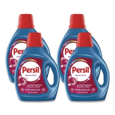 Intense Fresh Liquid Laundry Detergent, 64 Loads, 84 oz Bottle, 4/Carton