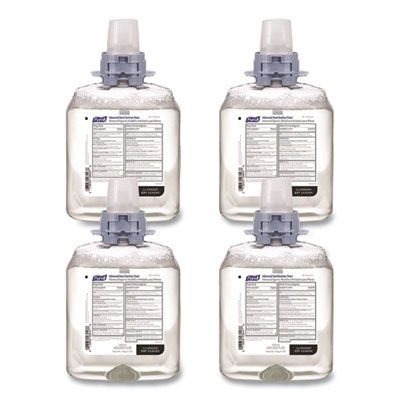 Advanced Hand Sanitizer Foam, For CS4 and FMX-12 Dispensers, 1,200 mL Refill, Unscented, 4/Carton