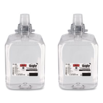 E2 Foam Handwash Refill with PCMX for FMX-20 Dispensers, Fragrance-Free, 2,000 mL, 2/Carton