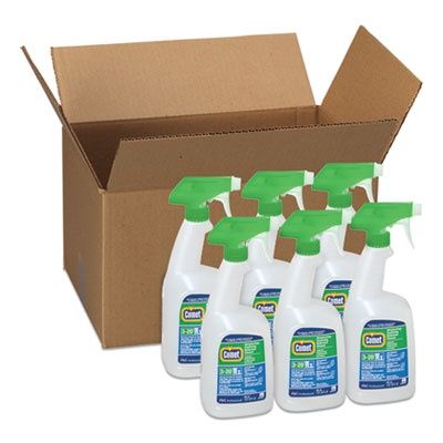 Disinfecting-Sanitizing Bathroom Cleaner, Citrus Scent, 32 oz Trigger Spray Bottle, 6/Carton