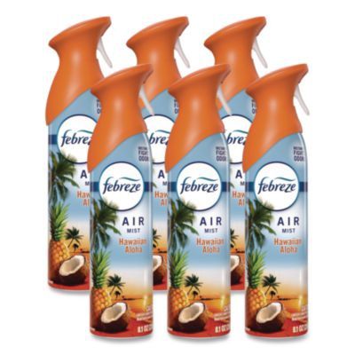 AIR, Hawaiian Aloha, 8.1 oz Aerosol Spray, 6/Carton