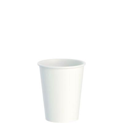 Thermoguard Insulated Paper Hot Cups, 8 oz, White Sustainable Forest Design, 1,000/Carton