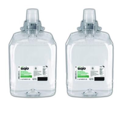 Green Certified Foam Hand Cleaner, Refill for GOJO FMX-20 Push-Style Dispenser, Unscented, 2,000 mL, 2/Carton