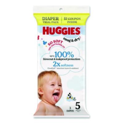 Snug and Dry, Size 5, Over 27 lbs, Disney Design, 3 Diapers/Pack, 30 Packs/Carton