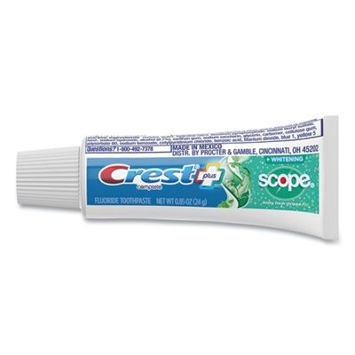 Complete Whitening Toothpaste + Scope, Mint, 0.85 oz Tube, 72/Carton