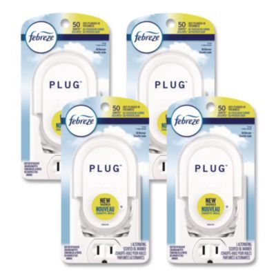 PLUG Air Freshener Warmer, 2.5 x 3 x 4, Off White, 4/Carton