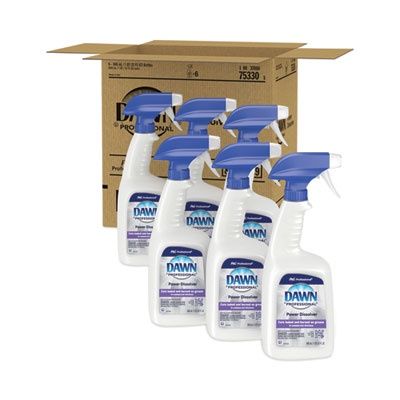 Liquid Ready-To-Use Grease Fighting Power Dissolver Spray, Fresh Scent, 32 oz Trigger On Spray Bottle, 6/Carton