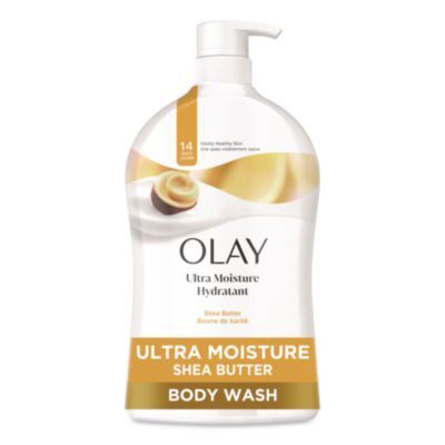 Ultra Moisture Body Wash, Shea Butter Scent, 33 oz Pump Bottle