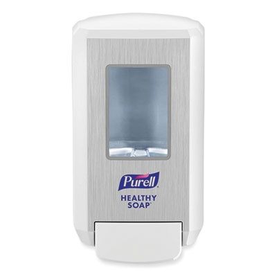 Cs4 Soap Push-Style Dispenser, 1,250 Ml, 4.88 X 8.8 X 11.38, White