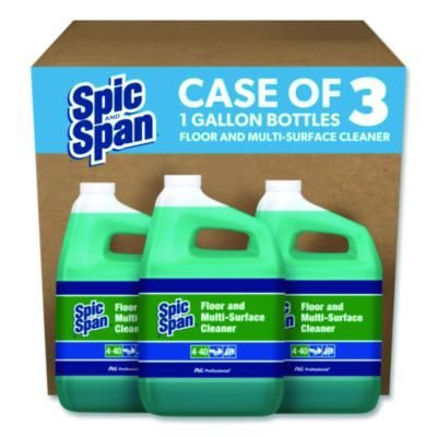 Liquid Floor Cleaner, Fresh Scent, 1 gal Bottle, 3/Carton