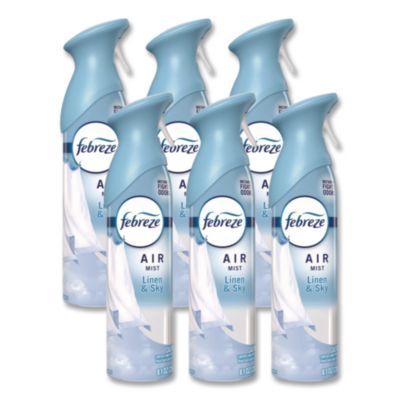 AIR, Linen and Sky, 8.1 oz Aerosol Spray, 6/Carton