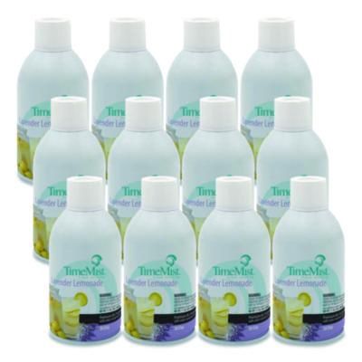 Premium Metered Air Freshener Refill, Lavender Lemonade, 7.1 oz Aerosol Spray, 12/Carton
