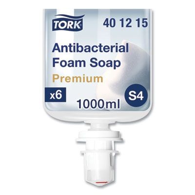 Premium Antibacterial Foam Soap Refill, Unscented, 1 L, 6/Carton