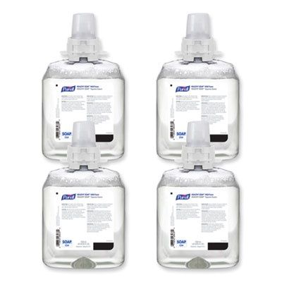 HEALTHY SOAP Mild Foam Refill, For CS4 Dispensers, Fragrance-Free, 1,250 mL, 4/Carton
