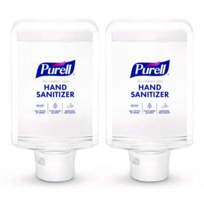 Advanced Hand Sanitizer Fragrance Free Foam, For ES10 Automatic Dispensers, 1,200 mL Refill, Fragrance-Free, 2/Carton