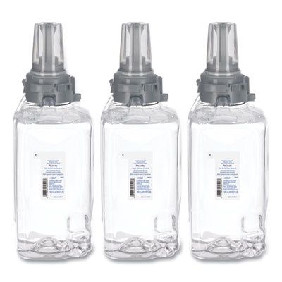 Clear and Mild Foam Hand Wash Refill, Unscented, 1,250 mL, 3/Carton