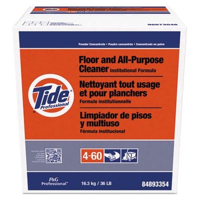 Floor and All-Purpose Cleaner, Unscented, 36 lb Box