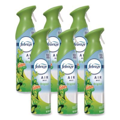 AIR, Gain Original, 8.1 oz Aerosol Spray, 6/Carton