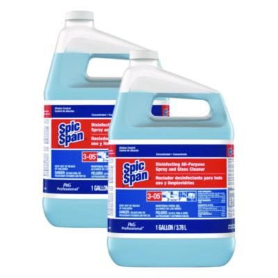 Disinfecting All-Purpose Spray and Glass Cleaner, Fresh Scent, Concentrated, 1 gal, 2/Carton