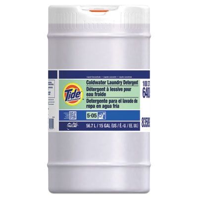 Coldwater Laundry Detergent, Tide Original Scent, 15 gal Drum