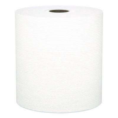 Universal Hard Roll Paper Towels with Premium Absorbency Pockets, 1-Ply, 8" x 425 ft, 1.5" Core, White, 12 Rolls/Carton