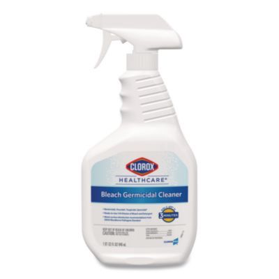 Bleach Germicidal Cleaner, Unscented, 32 oz Spray Bottle
