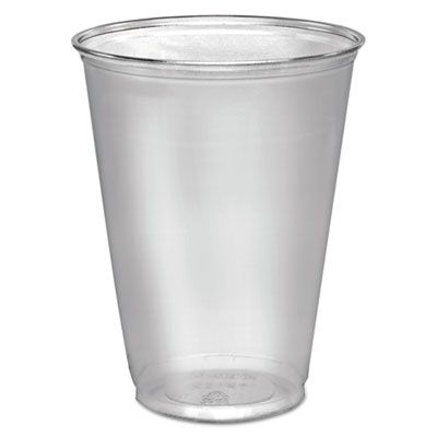 Ultra Clear PET Cups, Tall, 10 oz, Plastic, 50/Pack