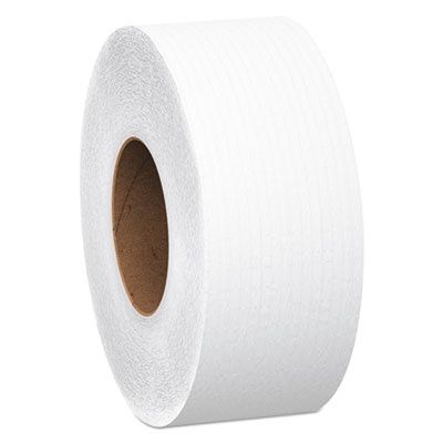 Essential Extra Soft JRT, Septic Safe, 2 Ply, 3.55" x 750 ft, White, 12 Rolls/Carton