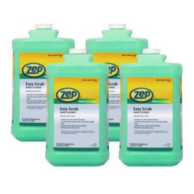Industrial Hand Cleaner, Easy Scrub, Lemon Scent, 1 gal Bottle, 4/Carton