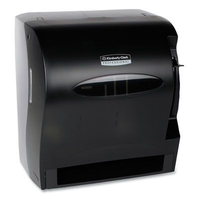 Lev-R-Matic Roll Towel Dispenser, 13.75 x 9.25 x 11.75, Smoke